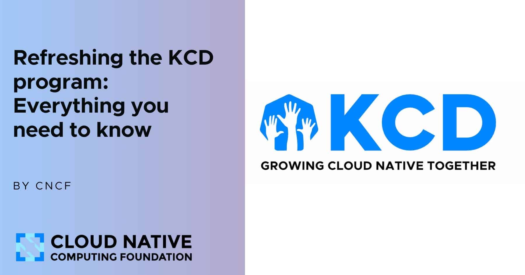 Refreshing the KCD program: a new chapter in community building