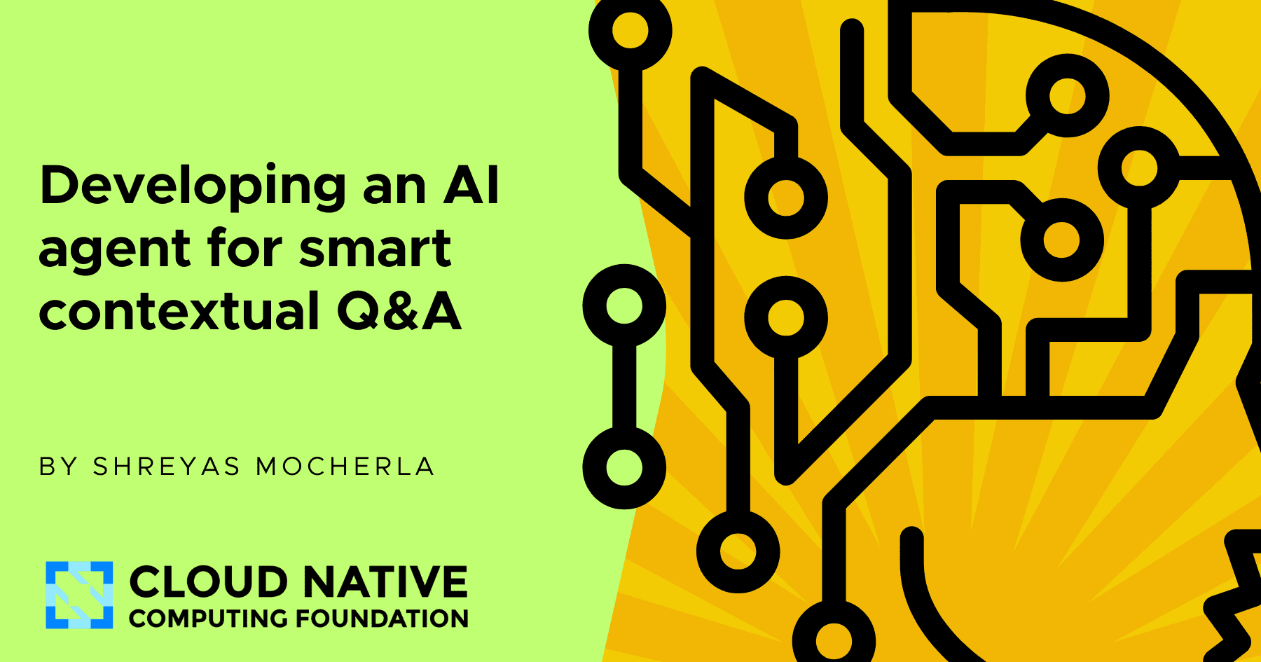 Developing an AI agent for smart contextual Q&A