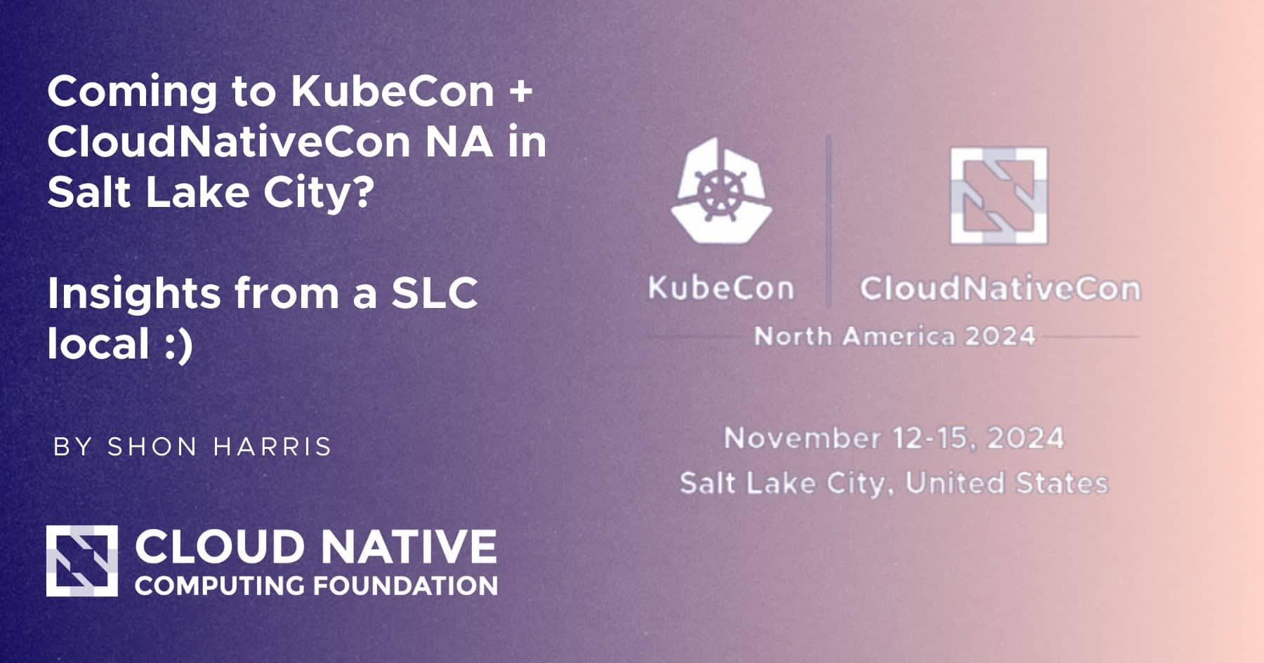 Exploring Salt Lake City for KubeCon + CloudNativeCon attendees