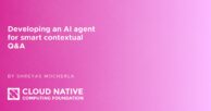 Developing an AI agent for smart contextual Q&A