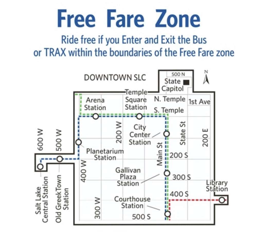 Free fare zone