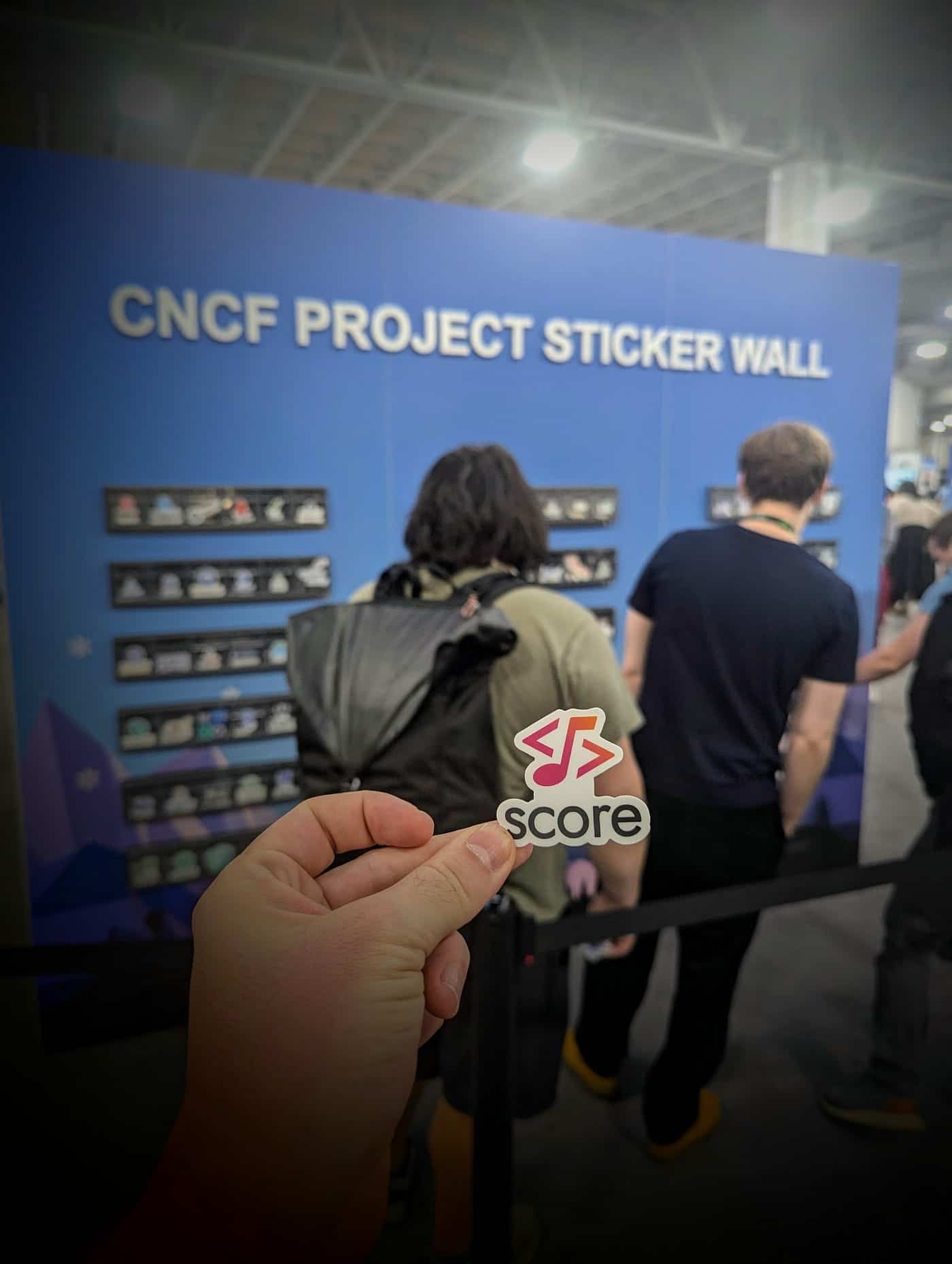 Official sticker for Score, now a CNCF Sandbox project